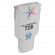Remanufactured High Yield Cyan Ink for HP 728