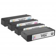 Remanufactured Bulk Set to Replace HP 990X Ink