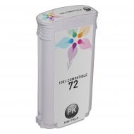 Remanufactured High Yield Photo Black Ink for HP 72
