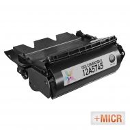 Remanufactured Lexmark 12A5745 Black MICR Toner Cartridge