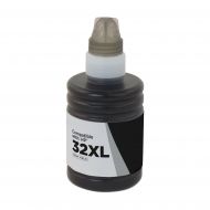 Compatible Brand Bottle for HP 32XL, Black