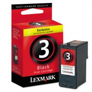 OEM Lexmark #3 Black Ink