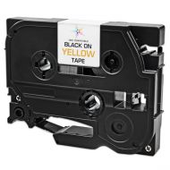 Compatible Replacement for TZe631 Black on Yellow Tape for the Brother P-Touch