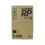 OEM Risograph S4386 Black Ink Cartridge 2-Pack 