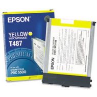 OEM Epson T487011 Yellow Ink Cartridge