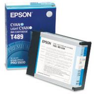 OEM Epson T489011 Cyan Ink Cartridge