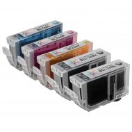 BCI3e Set of 5 Ink Cartridges for Canon