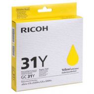 OEM Ricoh GC31Y Yellow Ink Cartridge