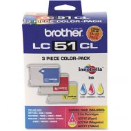 OEM Brother LC513PKS C/M/Y Ink Cartridges, 3 Pack