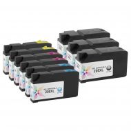 200XL Set of 9 HY Inks for Lexmark