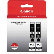 OEM Canon PGI-250XL Black Ink 2-Pack