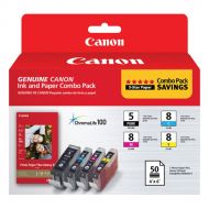 OEM Canon Set of 4 Ink Cartridges - PGI-5/CLI-8