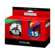 Original Lexmark 18C2239 Black and Color Cartridges