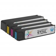 Compatible Brand for HP 972X Set of 4 HY Ink Cartridges
