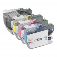 Bulk Set of 4 Super HY Ink Cartridges for Brother LC3029