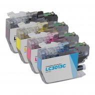 Set of 4 HY Ink Cartridges for Brother LC3013