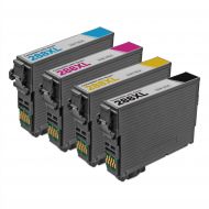 Bulk Set of 4 Ink Cartridges for Epson 288XL