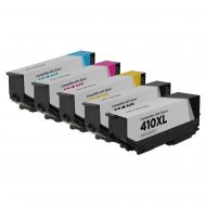 Bulk Set of 5 Ink Cartridges for Epson 410XL