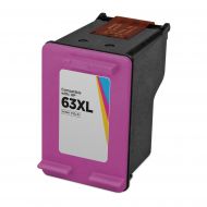 Remanufactured High Yield Color Ink for HP 63XL