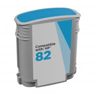 Remanufactured Cyan Ink for HP 82
