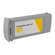 Remanufactured Yellow Ink for HP 81