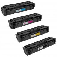 Compatible Replacement HY Toner Cartridges for HP 202X, (Bk, C, M, Y)