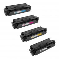 Compatible Replacement Toner Cartridges for HP 410X, (Bk, C, M, Y)