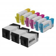 Remanufactured Brand for HP 902XL Set of 9 HY Ink Cartridges