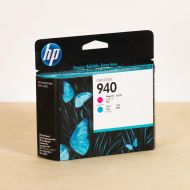Original HP 940 Cyan & Magenta Ink Cartridge Printhead, C4901A