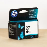 Original HP 27 Black Ink Cartridge, C8727AN