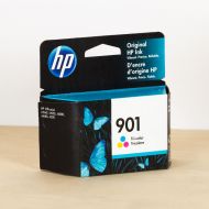 Original HP 901 Tri-Color Ink Cartridge, CC656AN