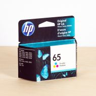 Original HP 65 Tri-Color Ink Cartridge, N9K01AN