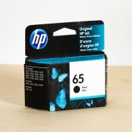 Original HP 65 Black Ink Cartridge, N9K02AN