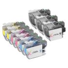 Bulk Set of 9 Ink Cartridges for Brother LC3029