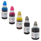 Bulk Set of 5 Ink Bottles for Epson T512