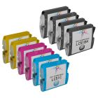 LC51 Set of 10 Ink cartridges for Brother