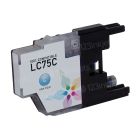Compatible LC75C High Yield Cyan Ink for Brother