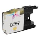 Compatible LC79Y Extra High Yield Yellow Ink for Brother