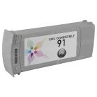 Remanufactured Photo Black Ink for HP 91