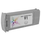 Remanufactured Light Gray Ink for HP 91