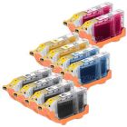 i560 and iP3000 Set of 10 ink Cartridges for Canon - Best Deal!