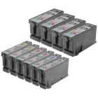 100XL Set of 10 HY Inks for Lexmark