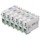Bulk Set of 6 Ink Cartridges for Epson T079
