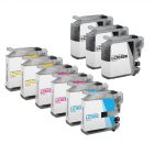 LC103 Set of 9 HY Ink Cartridges for Brother
