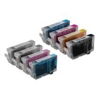 CLI-42 Set of 8 Cartridges for Canon