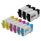 Compatible Brand for HP 564XL Set of 9 HY Ink Cartridges