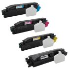 Compatible Kyocera Mita TK5292SET Set of 4 Toner Cartridges: Bk, C, M, Y