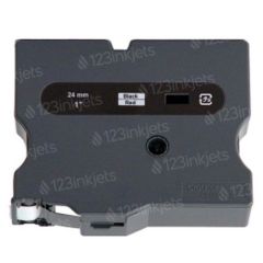 Brother TX4511 OEM Black on Red Tape