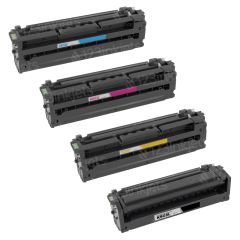 Compatible Samsung CLT-503L Set of 4 Toners: Bk, C, M, Y