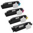 Bulk Set of 4 Toner Cartridges for Kyocera-Mita TK-5272
